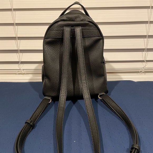 Black mini backpack. - Picture 2 of 4